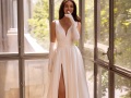 Schlichtes Brautkleid Mode de Pol Kollektion 2024