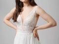 Schlichtes Brautkleid Mode de Pol Kollektion 2024