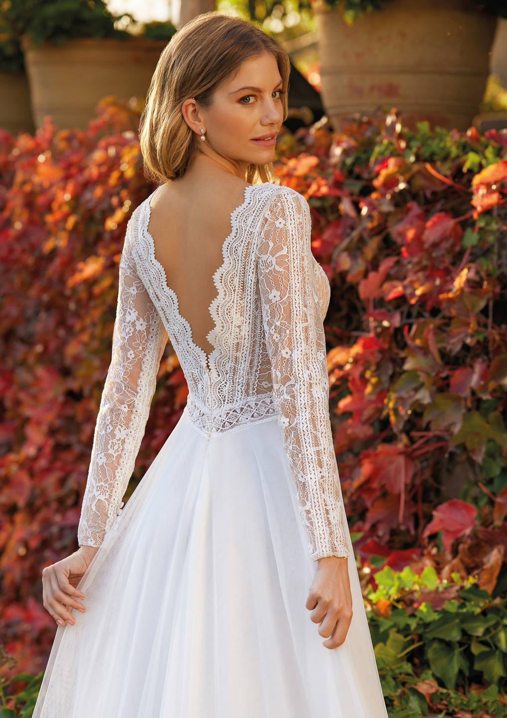 Vintage Brautmode Kleid SHEILA von White One