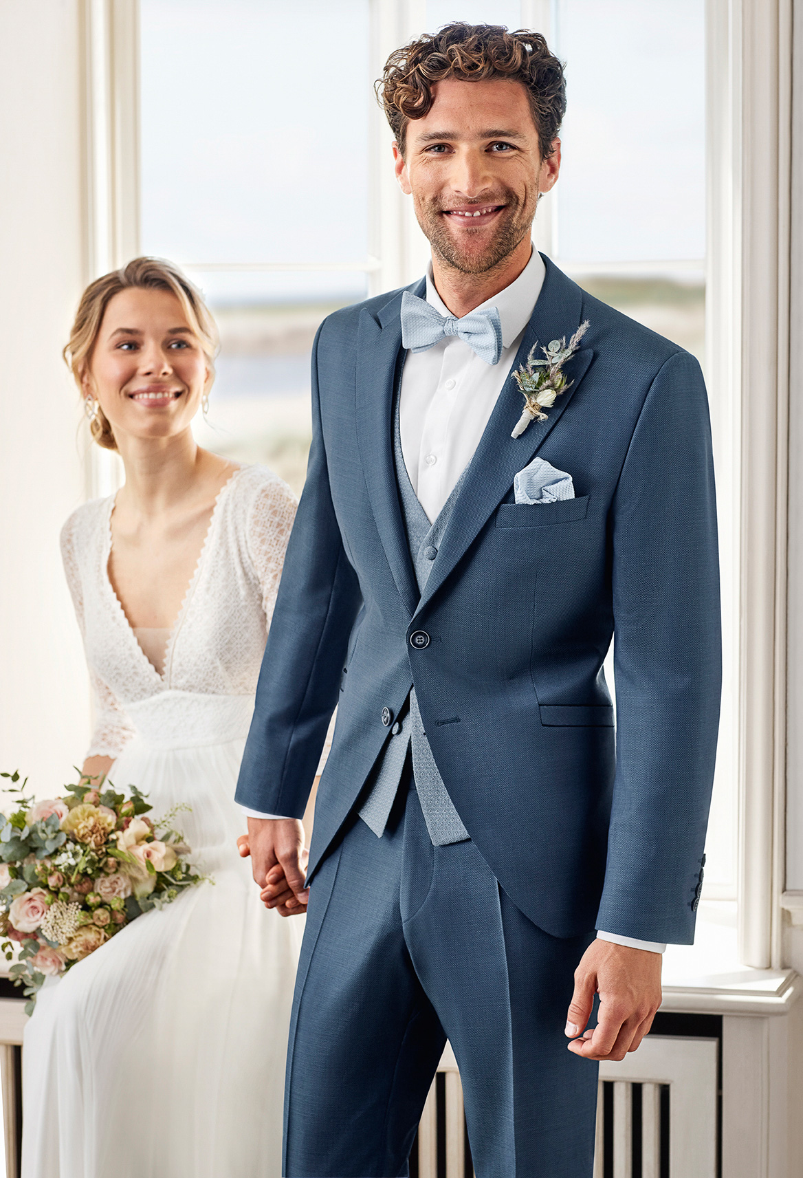 Modisch eleganter Anzug für den Bräutigam von Wilvorst
